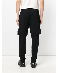 Pantalon de jogging noir Moschino