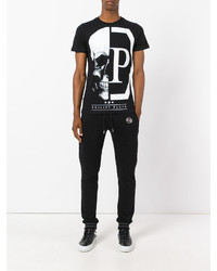 Pantalon de jogging noir Philipp Plein