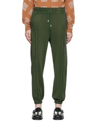 Pantalon de jogging olive Eckhaus Latta