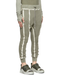 Pantalon de jogging olive Boris Bidjan Saberi