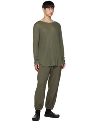 Pantalon de jogging olive SIR.