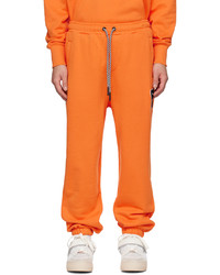 Pantalon de jogging orange AMI Alexandre Mattiussi