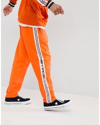 Pantalon de jogging orange Mennace