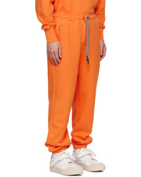 Pantalon de jogging orange AMI Alexandre Mattiussi