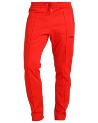 Pantalon de jogging rouge adidas