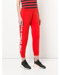 Pantalon de jogging rouge The Upside