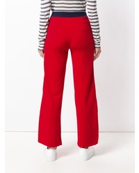 Pantalon de jogging rouge Semicouture