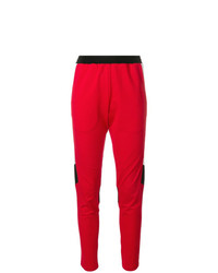 Pantalon de jogging rouge Koché