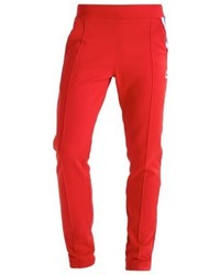 Pantalon de jogging rouge Le Coq Sportif