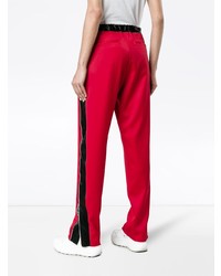 Pantalon de jogging rouge MARQUES ALMEIDA