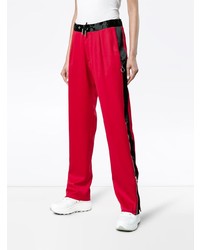 Pantalon de jogging rouge MARQUES ALMEIDA