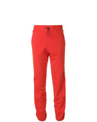 Pantalon de jogging rouge MSGM