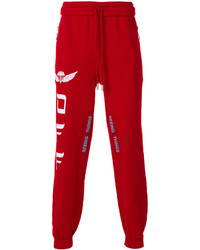 Pantalon de jogging rouge Off-White
