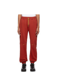 Pantalon de jogging rouge Pyer Moss