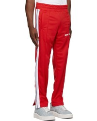 Pantalon de jogging rouge Palm Angels