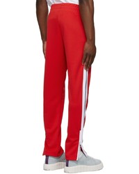 Pantalon de jogging rouge Palm Angels