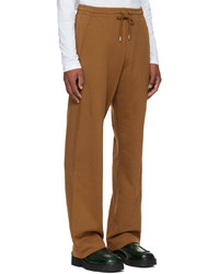 Pantalon de jogging tabac Dries Van Noten