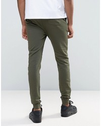 Pantalon de jogging vert foncé Asos