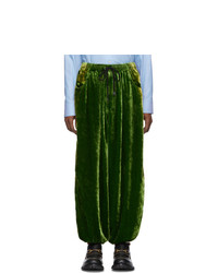 Pantalon de jogging vert Gucci