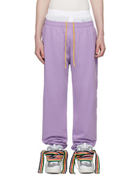 Pantalon de jogging violet clair drew house