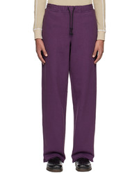 Pantalon de jogging violet ABAGA VELLI
