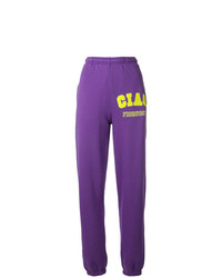 Pantalon de jogging violet Fiorucci