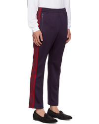 Pantalon de jogging violet Needles