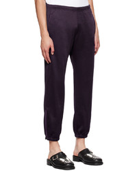 Pantalon de jogging violet Needles