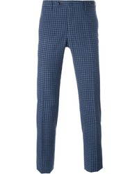 Pantalon écossais bleu Pt01