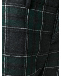 Pantalon écossais vert foncé Dsquared2