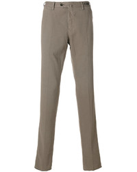 Pantalon en cachemire olive Pt01