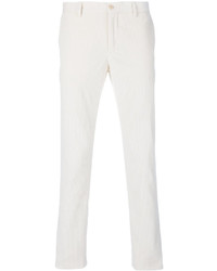 Pantalon en coton blanc Etro