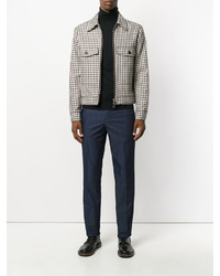 Pantalon en coton bleu marine Neil Barrett