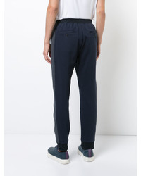 Pantalon en coton bleu marine ATM Anthony Thomas Melillo