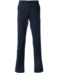 Pantalon en coton bleu marine Kenzo