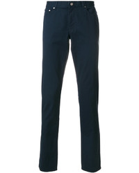 Pantalon en coton bleu marine MICHAEL Michael Kors