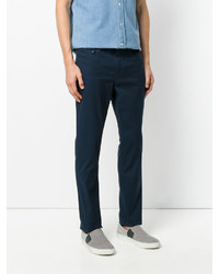 Pantalon en coton bleu marine MICHAEL Michael Kors