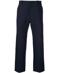 Pantalon en coton bleu marine No.21