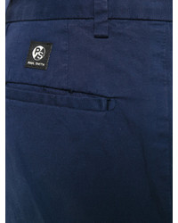 Pantalon en coton bleu marine Paul Smith