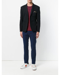 Pantalon en coton bleu marine Paul Smith