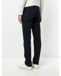 Pantalon en coton bleu marine Jacob Cohen