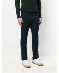 Pantalon en coton bleu marine A.P.C.