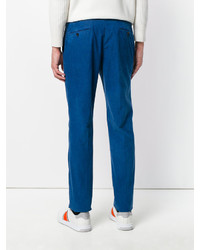 Pantalon en coton bleu Pt01