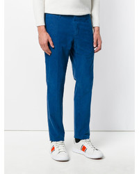 Pantalon en coton bleu Pt01