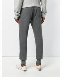 Pantalon en coton gris foncé RtA