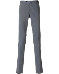 Pantalon en coton gris foncé Pt01