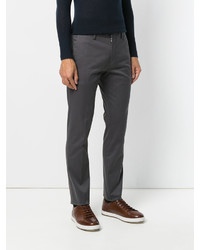 Pantalon en coton gris foncé Paul Smith