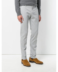 Pantalon en coton gris Dondup