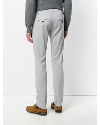 Pantalon en coton gris Dondup