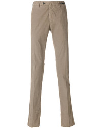 Pantalon en coton marron clair Pt01